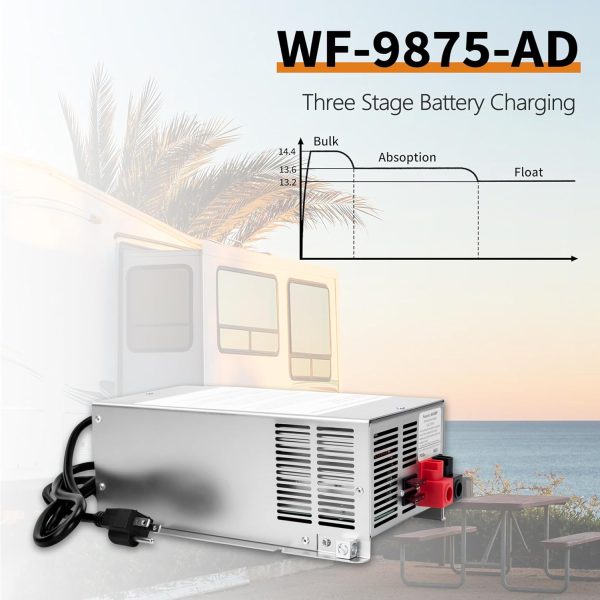 Kartio WF-9875-AD 75 Amp RV Power Converter-2