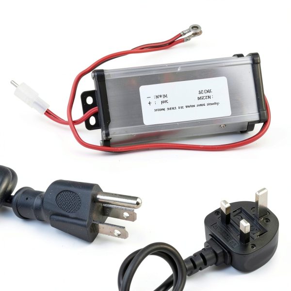 Whcusmm 110V to 12V Converter Adapter for 5kW/8kW Diesel Heaters-3