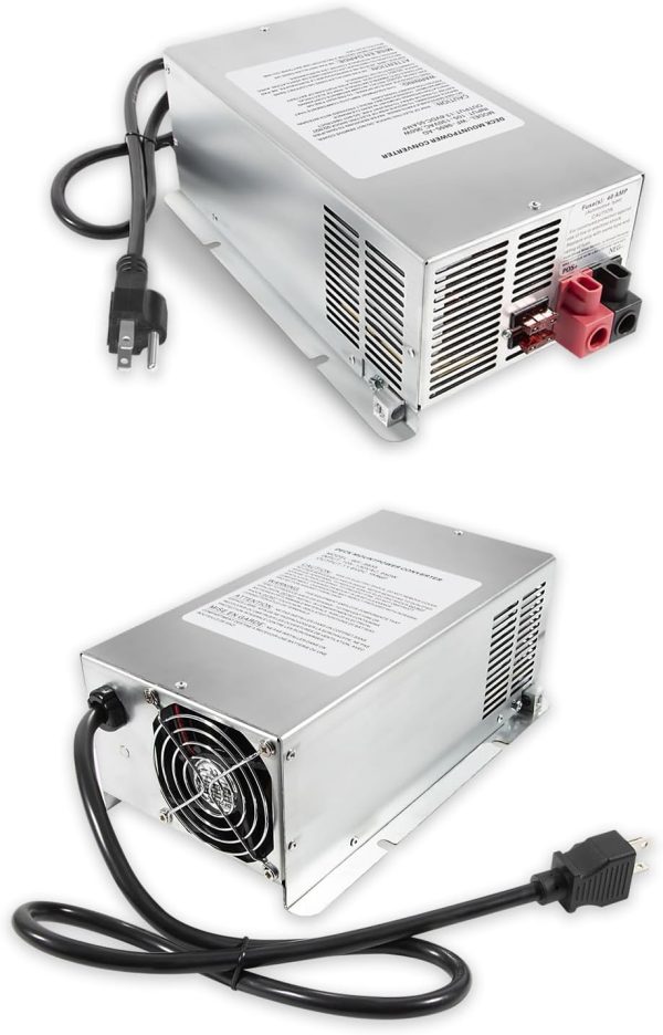 USSKYBOY WF-9855 55 Amp Deck Mount Power Converter for RV and Trailer-6