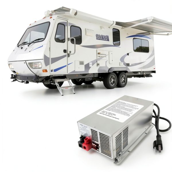 USSKYBOY WF-9855 55 Amp Deck Mount Power Converter for RV and Trailer-1