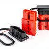 RED WOLF 175A Battery Quick Connector 2-4 AWG Plug - 2 pcs Red-5