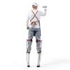 VEVOR Adjustable Aluminum Drywall Stilts 18''-30'' Silver Non‑Slip-7