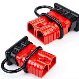 RED WOLF 175A Battery Quick Connector 2-4 AWG Plug - 2 pcs Red-0
