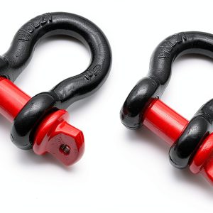 Jamiikury Half D Ring Shackle 2 Pack 26,455 lb Break Strength Steel-0