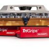 Milescraft 1600 TriGrips Triangle Cookie Grippers 4‑Pack Red Plastic-2