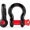 Jamiikury Half D Ring Shackle 2 Pack 26,455 lb Break Strength Steel-3