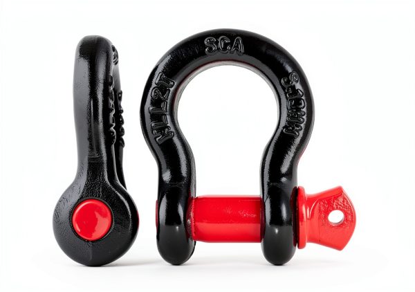 Jamiikury Half D Ring Shackle 2 Pack 26,455 lb Break Strength Steel-3